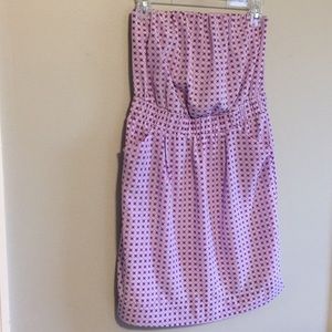 a.n.a Strapless Dress